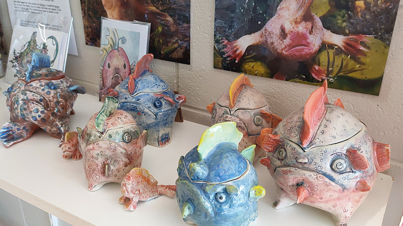 Handfish Jars at Harmony on High Street