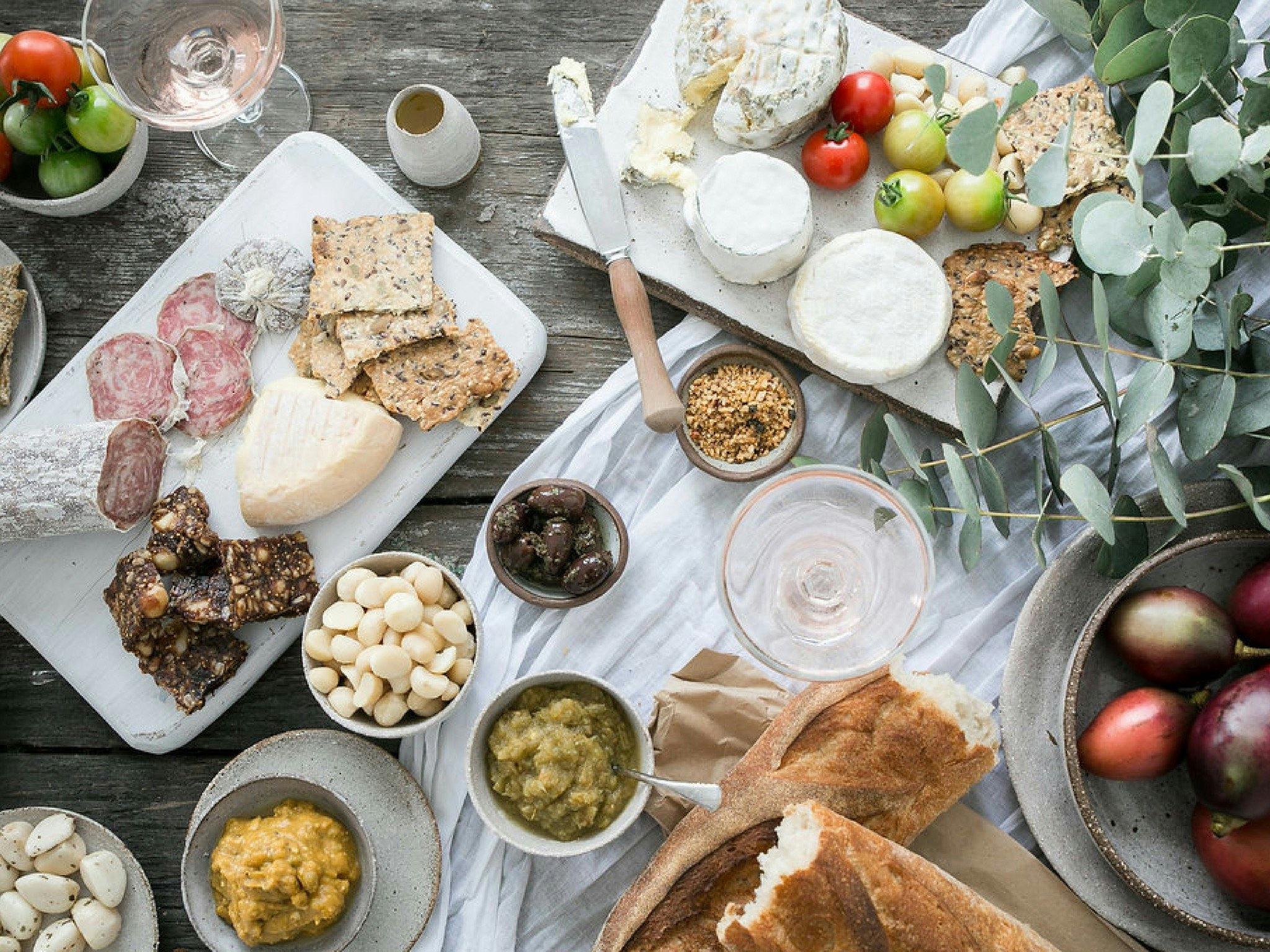 We only serve seasonal and local hand-crafted Mezze style food designed for sharing with friends.