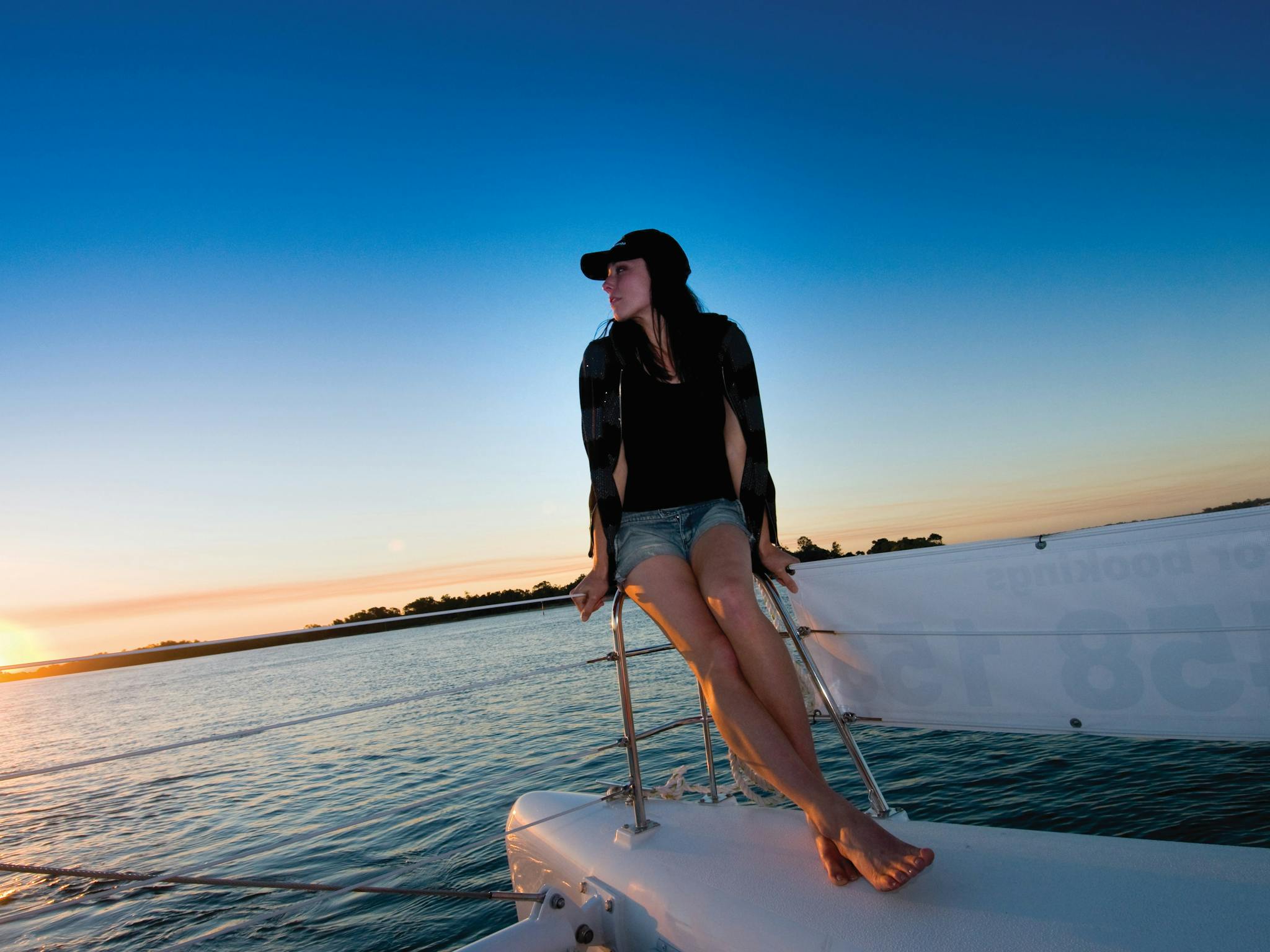 Sailing on the Clarence