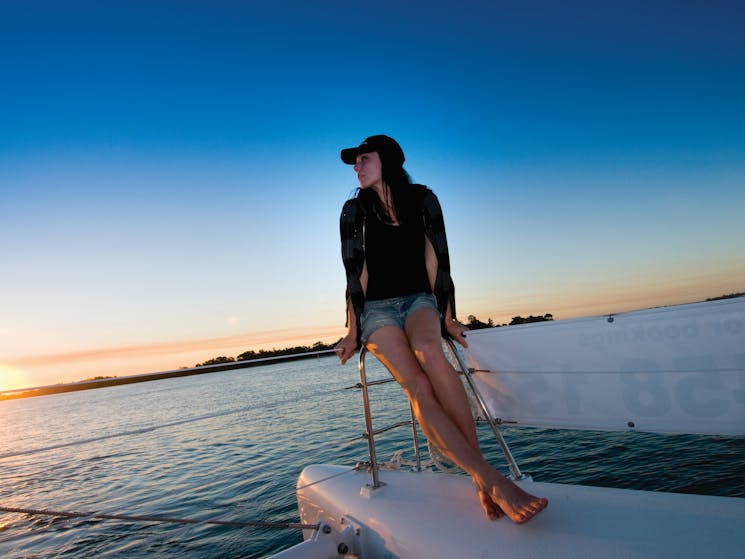 Sailing on the Clarence