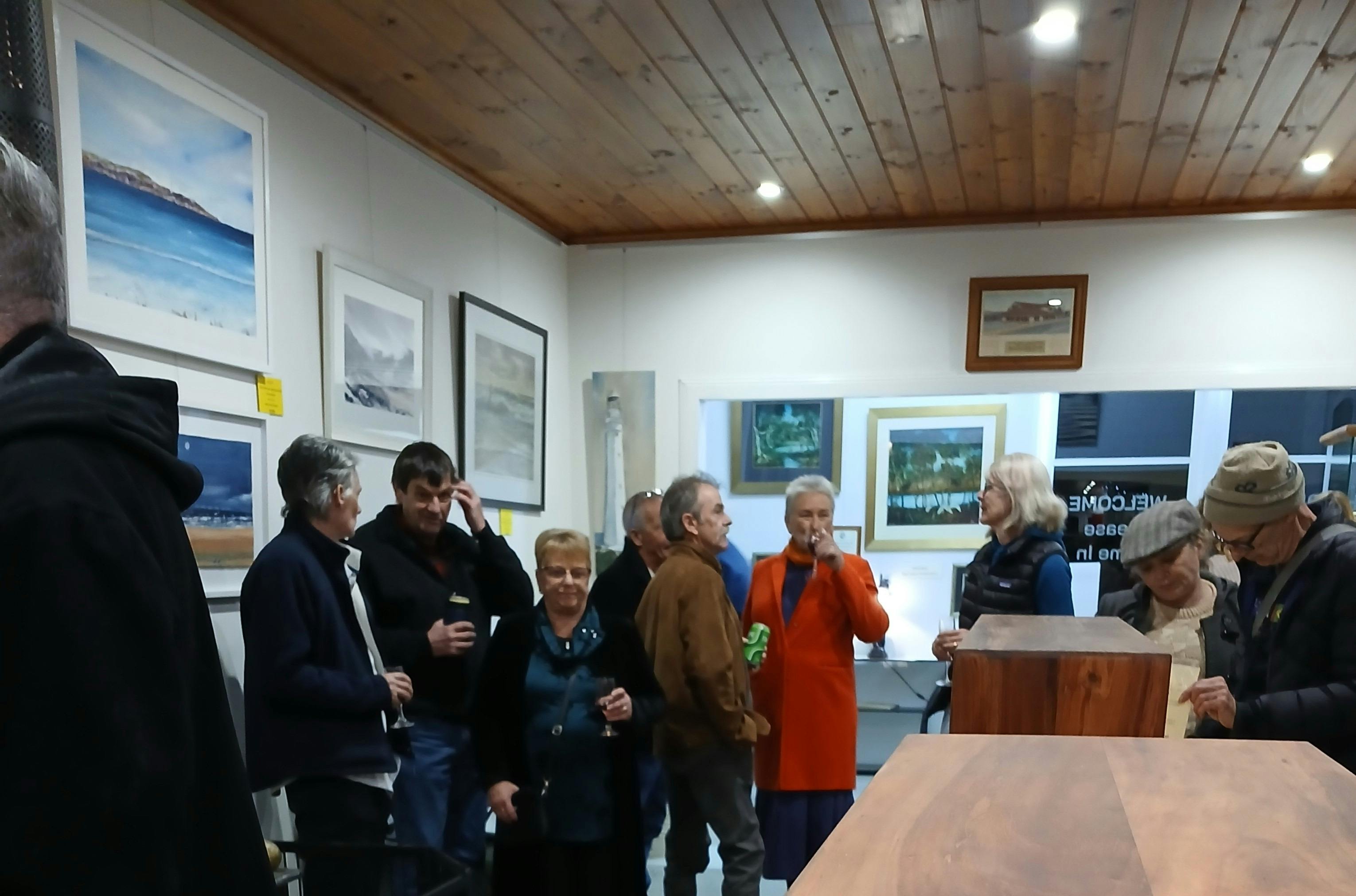 Opening of Strahan Solstice Exhibition 'Light House'