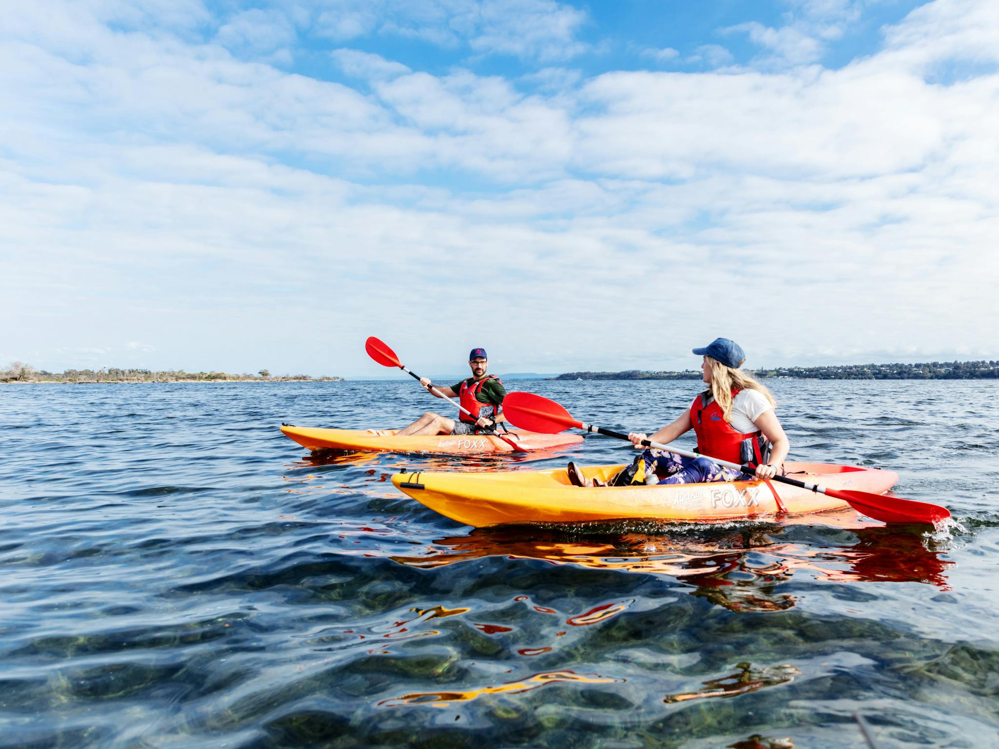 Paddle the Cunningham or North Arms of the lake at Lakes Entrance