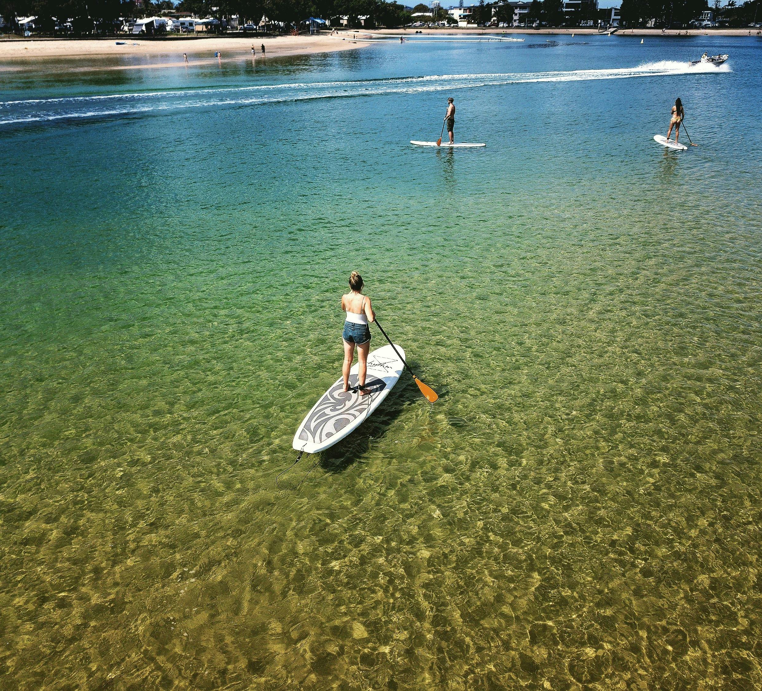 Love the Crystal Clear Water & Good Quality Paddle Boards