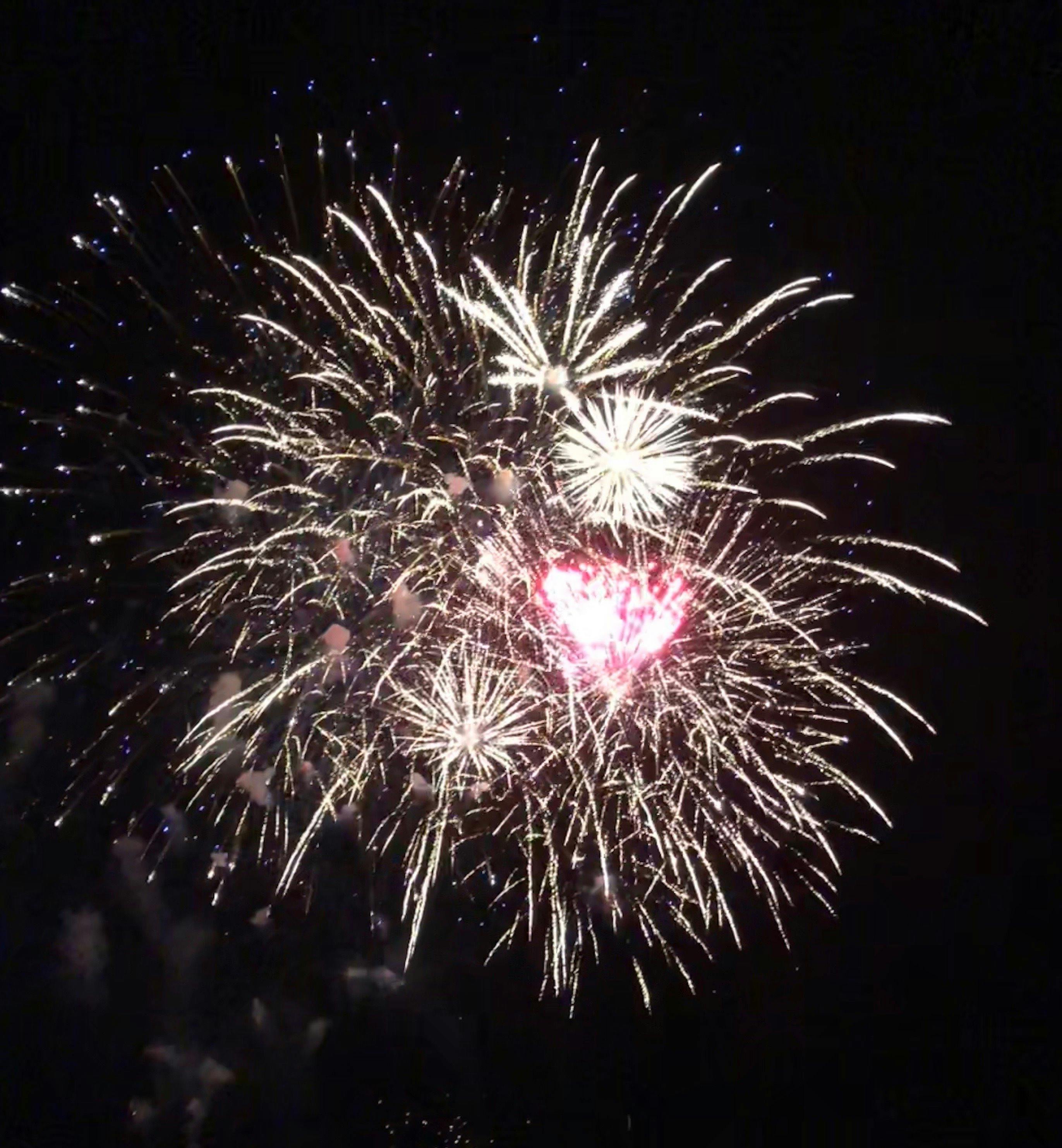 Lake Nagmabie fireworks