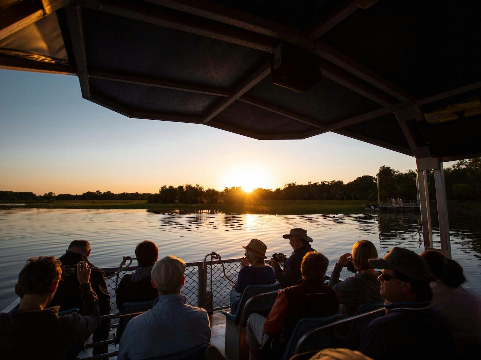 Group on tour with Yellow Water