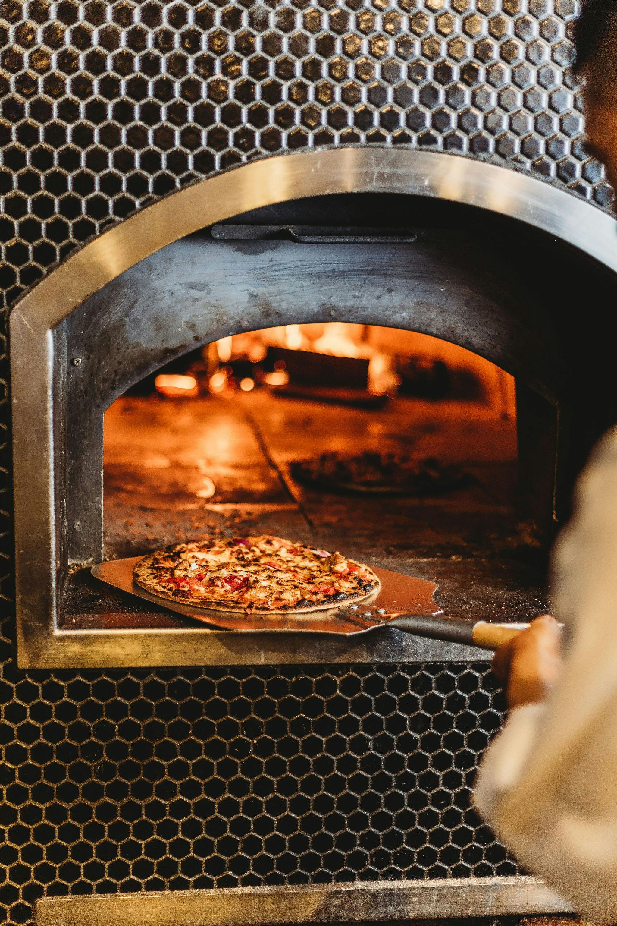 Pizza Oven at Chisholm Vikings