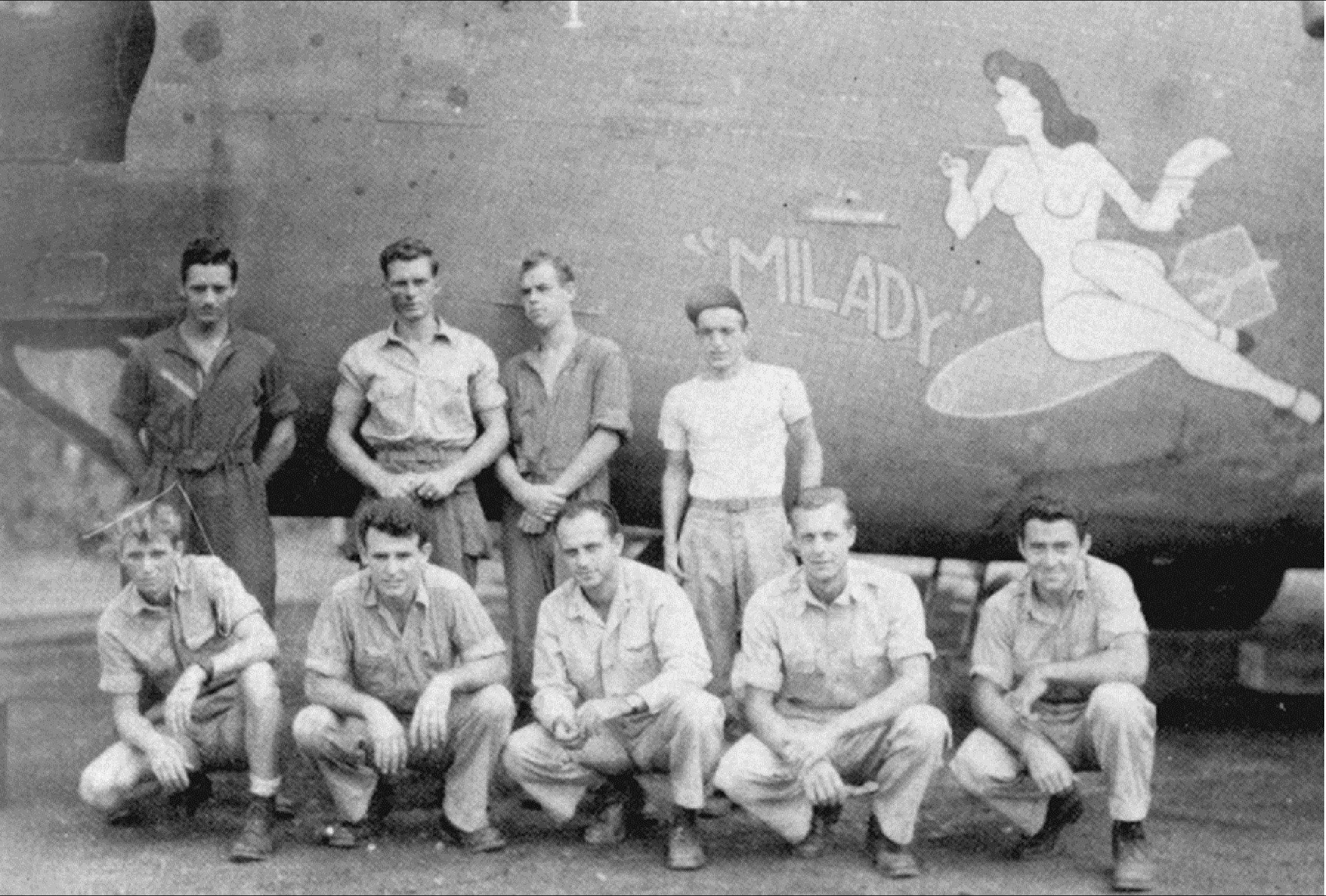 Wreck of B24J Liberator Bomber Milady