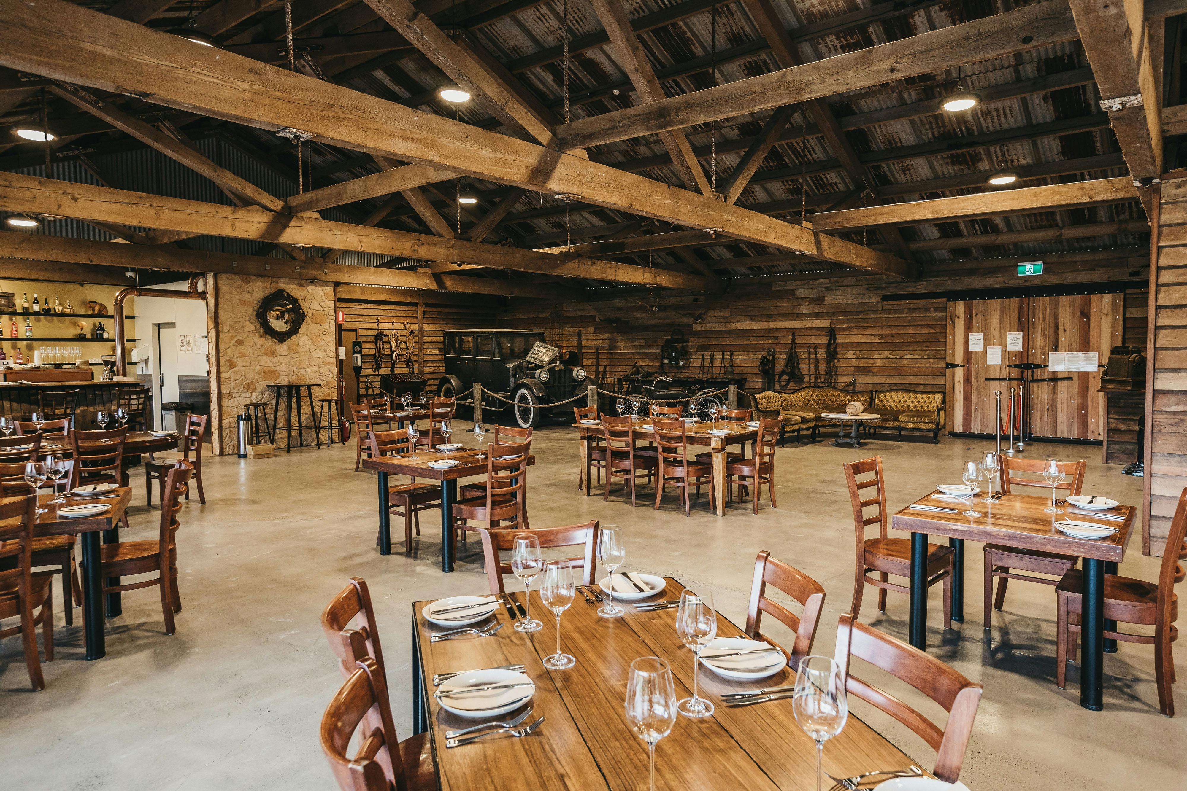 Inside Stanleys Barn Restaurant