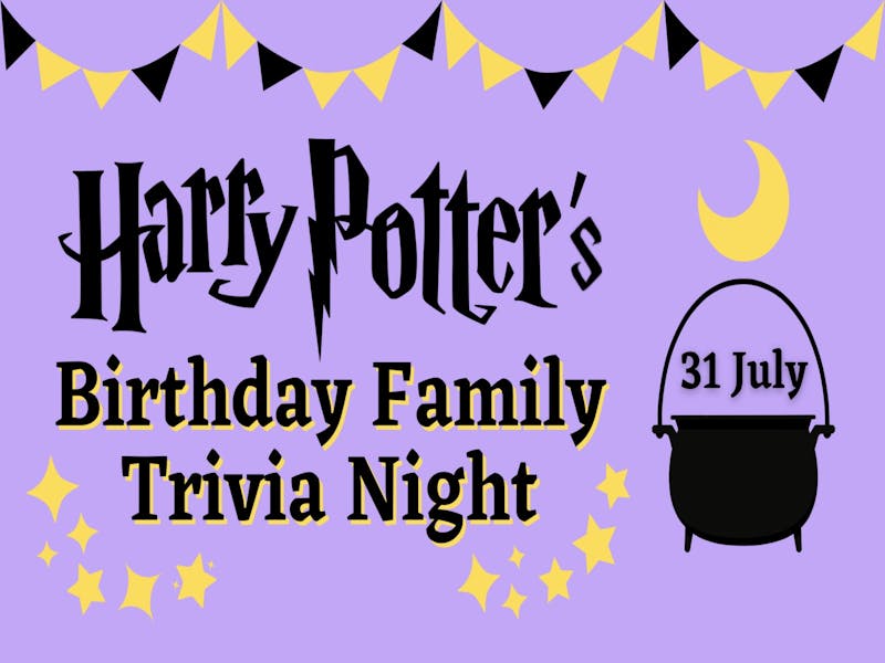 Image for Harry Potter's Birthday Family Trivia Night