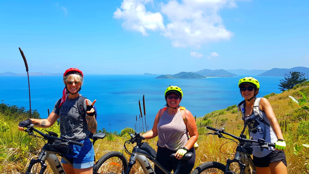 Come ride the only mountain bike trail in the Whitsunday Islands National Park.