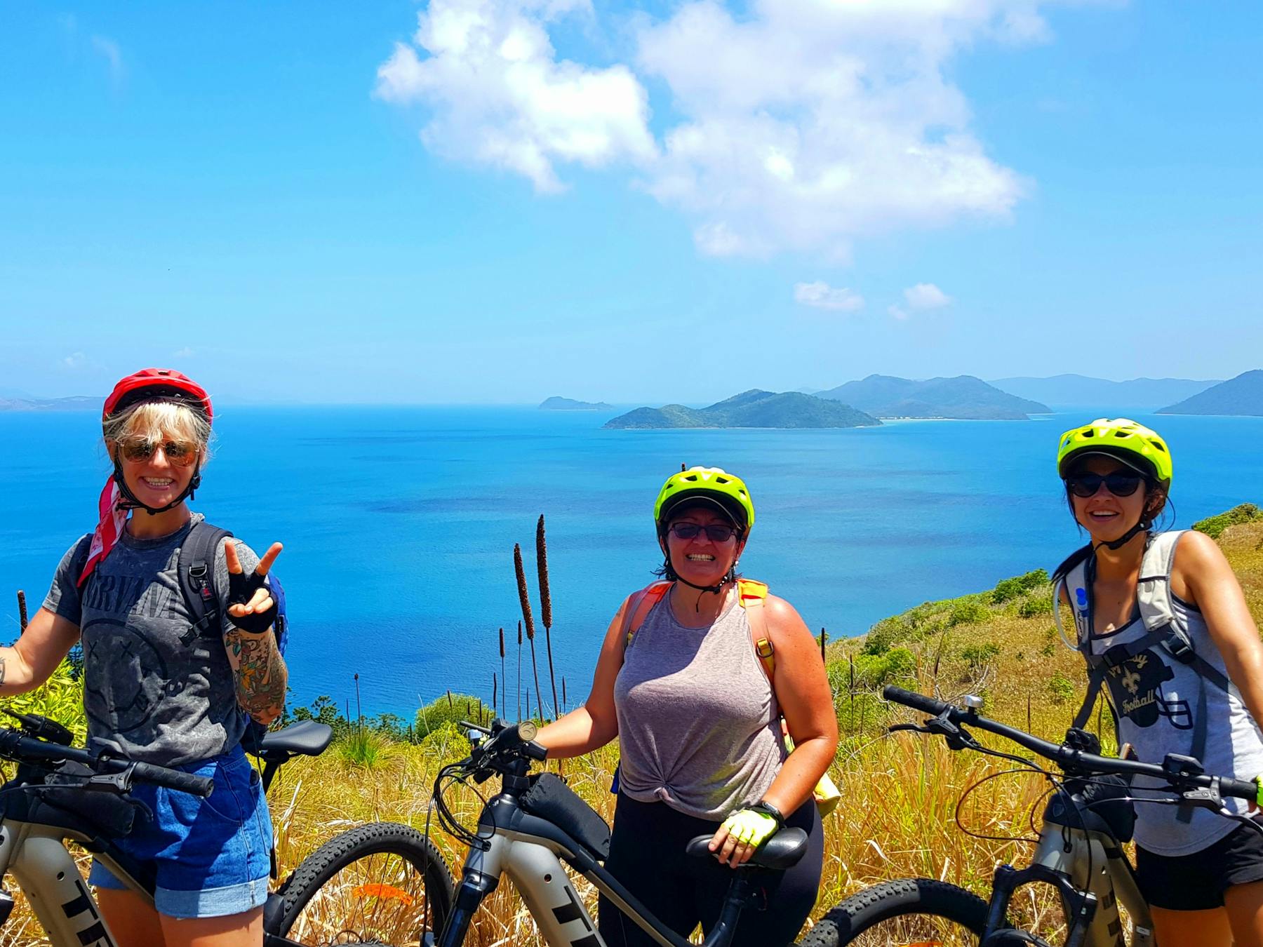 Come ride the only mountain bike trail in the Whitsunday Islands National Park.