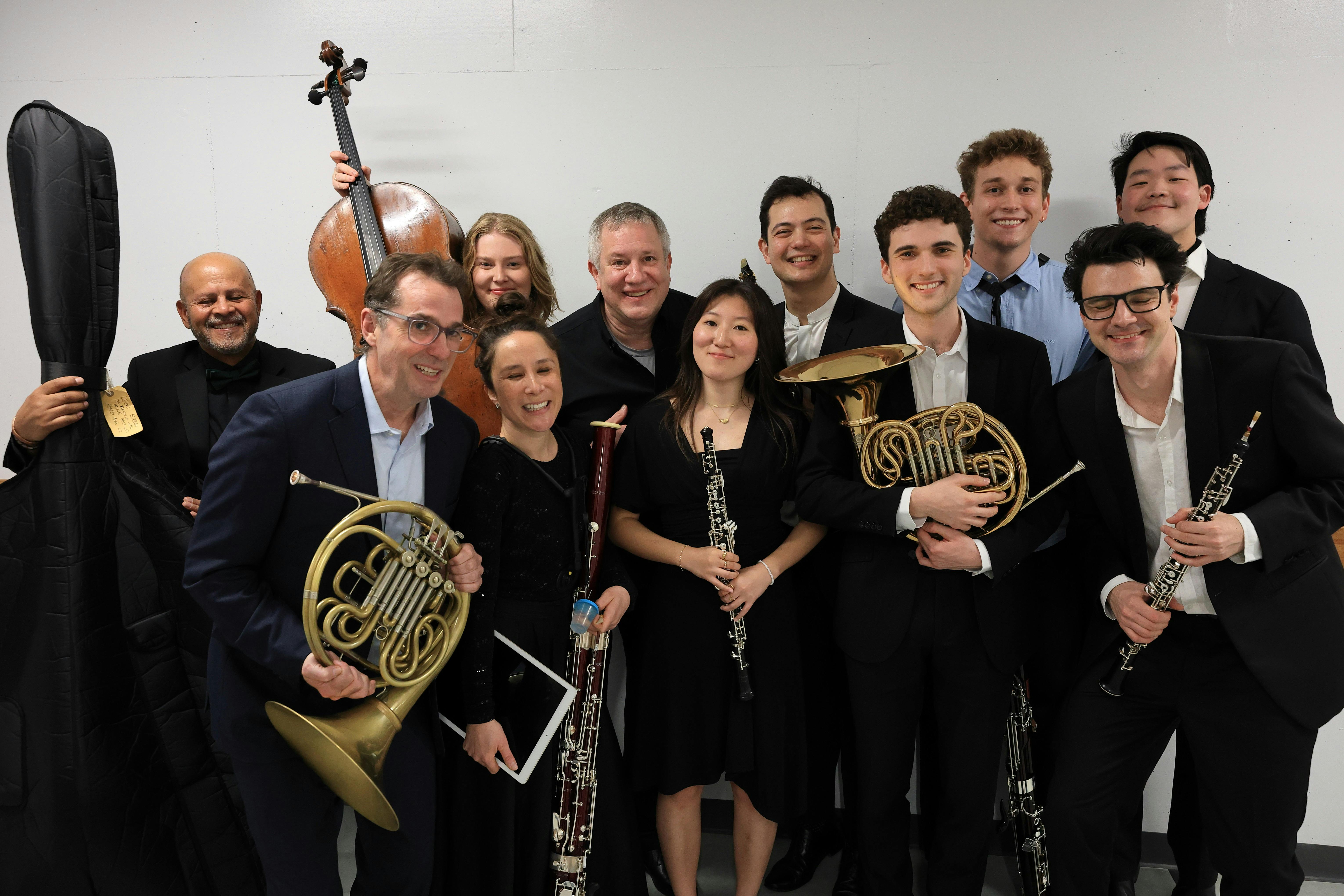 Group photo of some AFCM 2026 Artists
