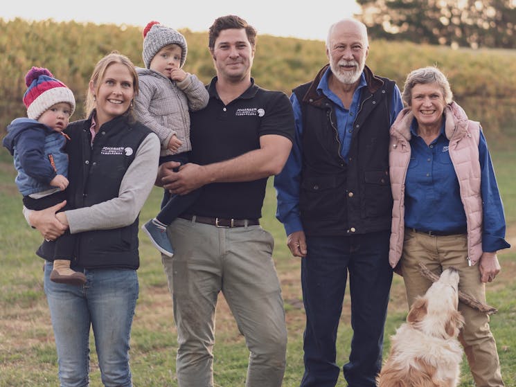 Johansen Wines family