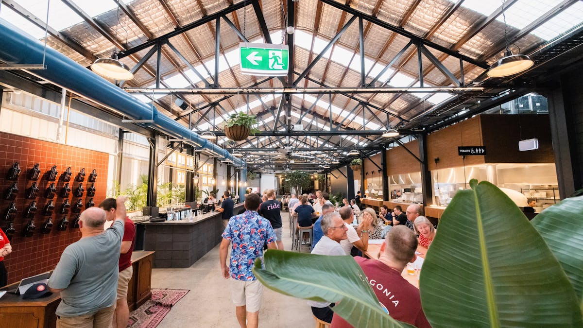 Image of Slipstream Brewing's indoor seating area