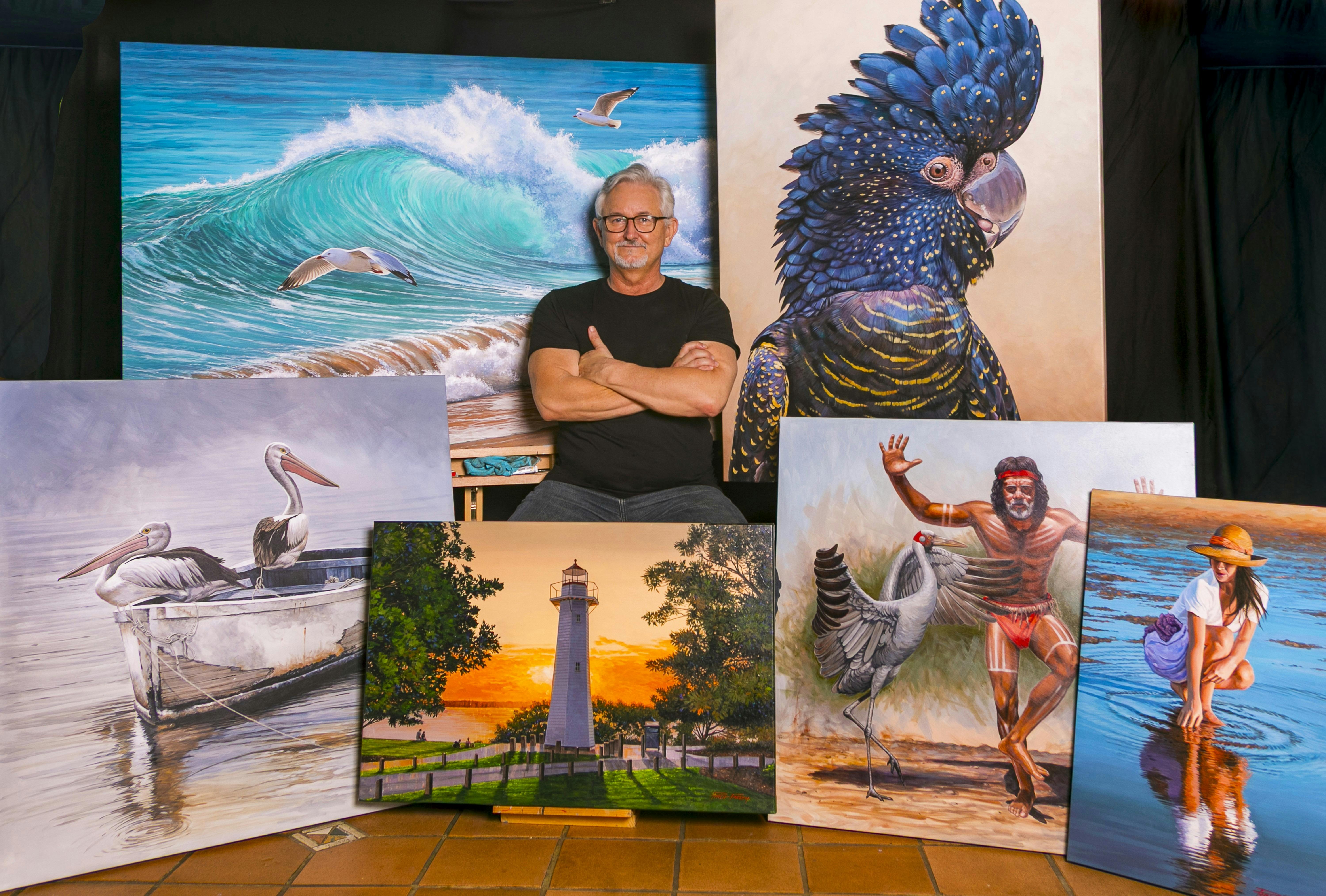 Straddievarious Gallery - Philip Farley Earth, Sea and Sky Exhibition