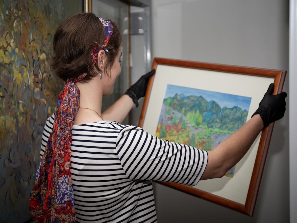 Exhibition preparation