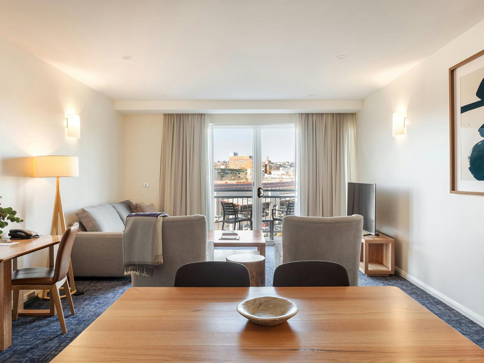 Launceston views and hot chocolate brews image