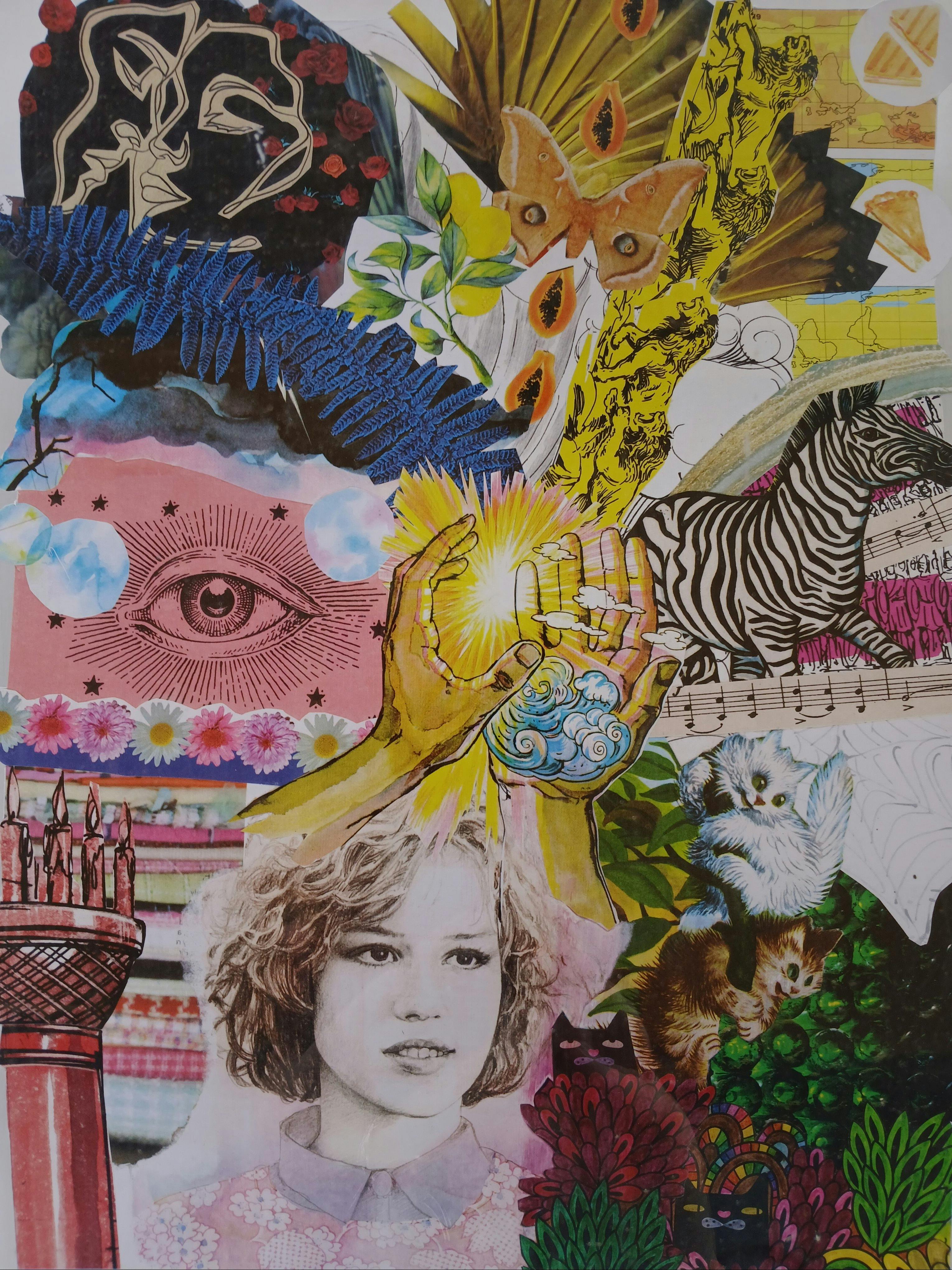 Megan J Riedl: Manic Pixie Dream Collage