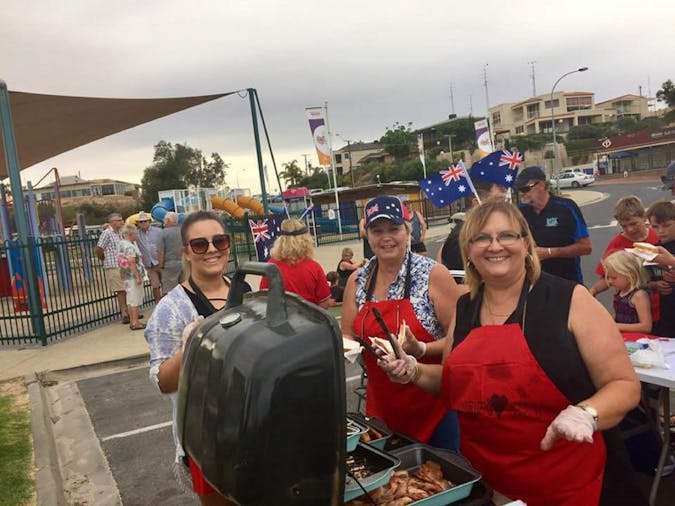 Australia Day BBQ Breakfast Moonta Bay