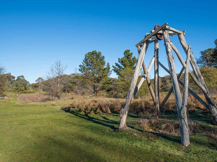 Bald Hill walking track, Hill End Historic Site. Photo: John Spencer.