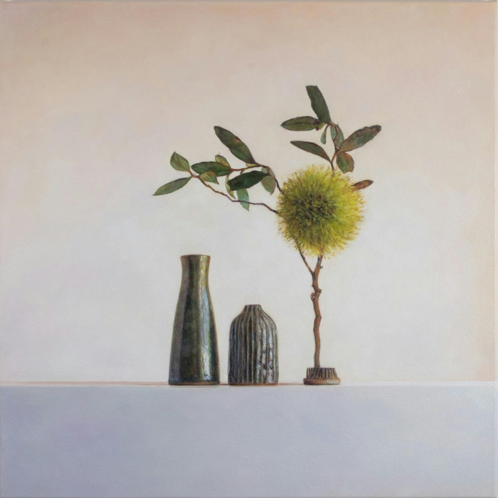 Samantha Dennison, Eucalyptus lehmannii and heathland vessels, 2026 (detail)