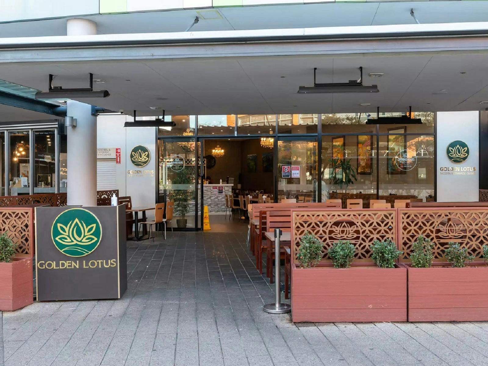 Golden Lotus restaurant front