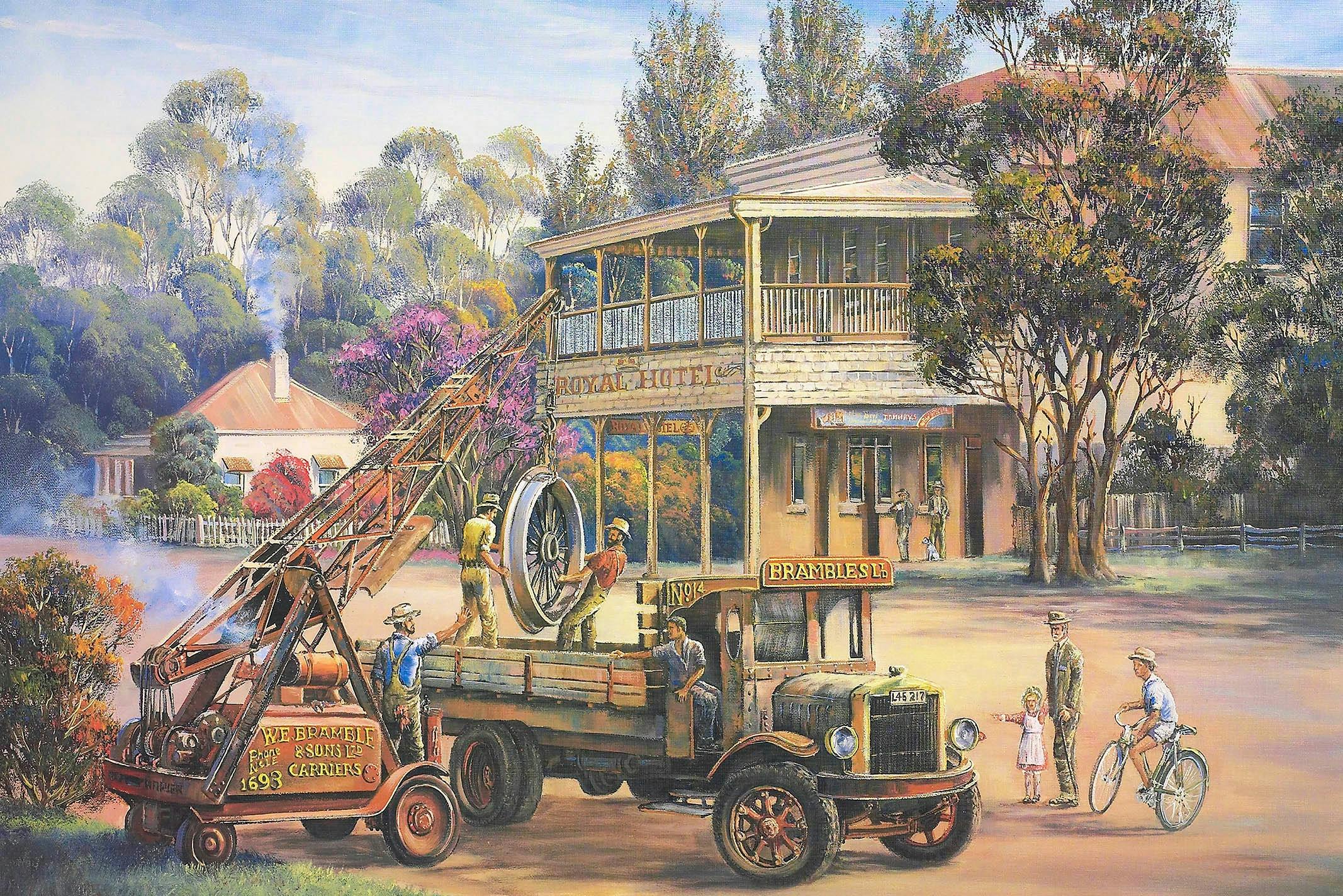 Brambles International Transport Co. Begins at Morpeth