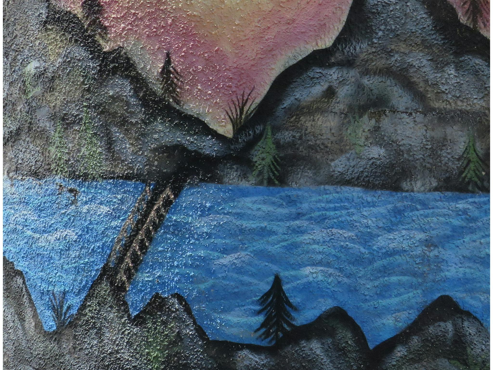 Footbridge over water