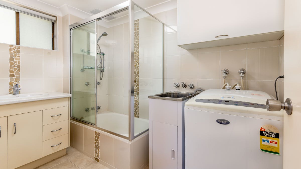 Bathroom and laundry