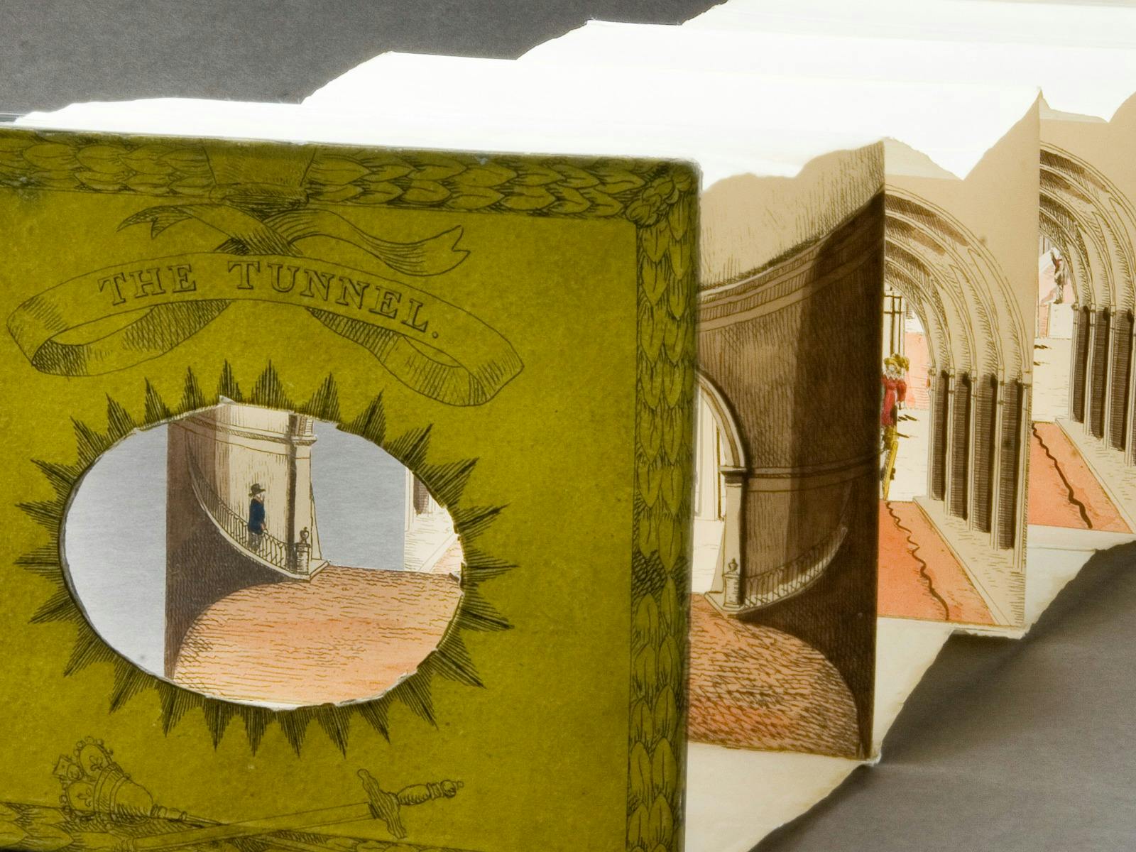 Tunnel pop-up book of Thames Tunnel