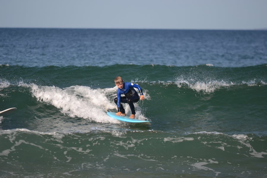 Kids surf lessons