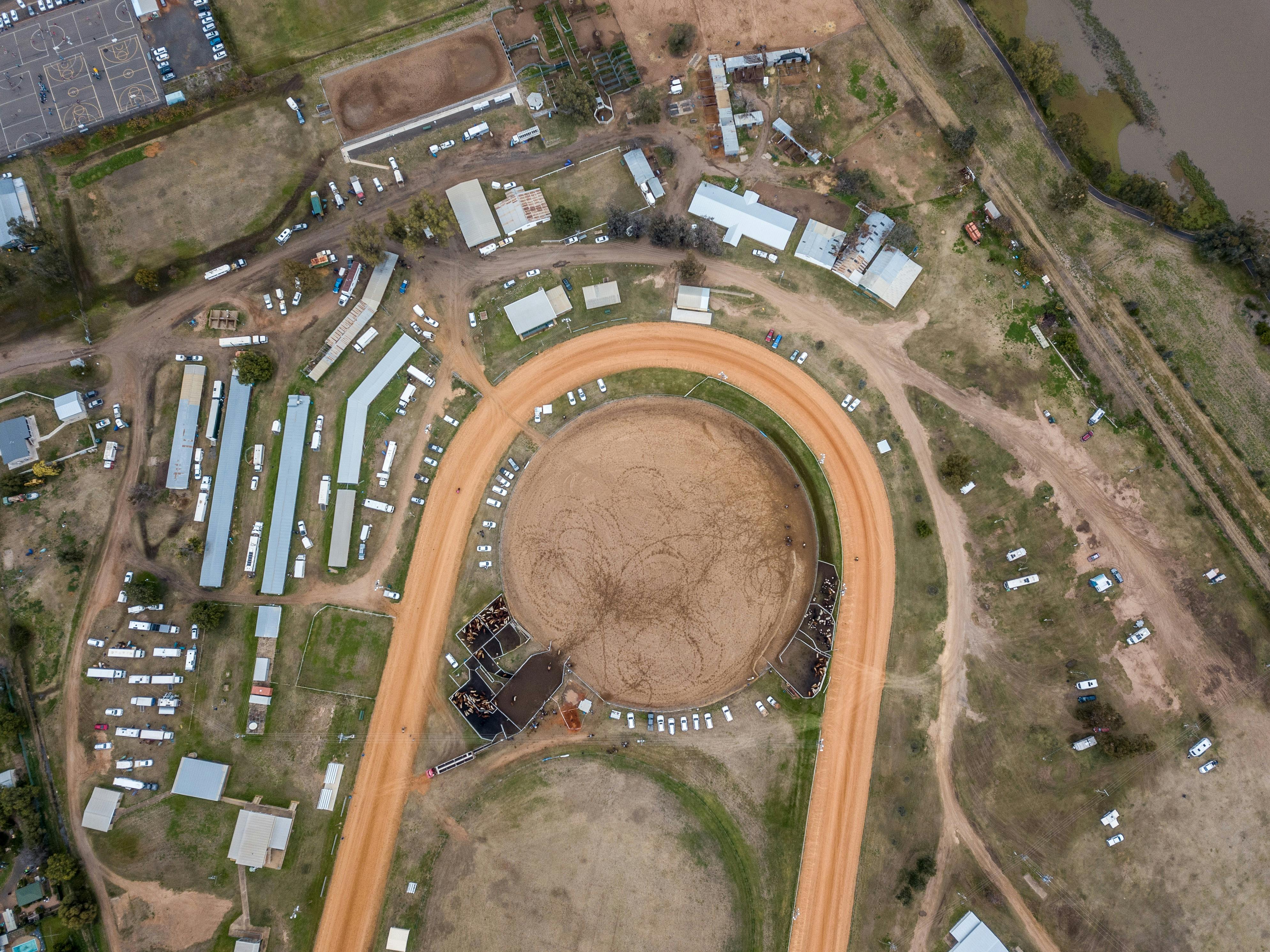展覽場地鳥瞰圖