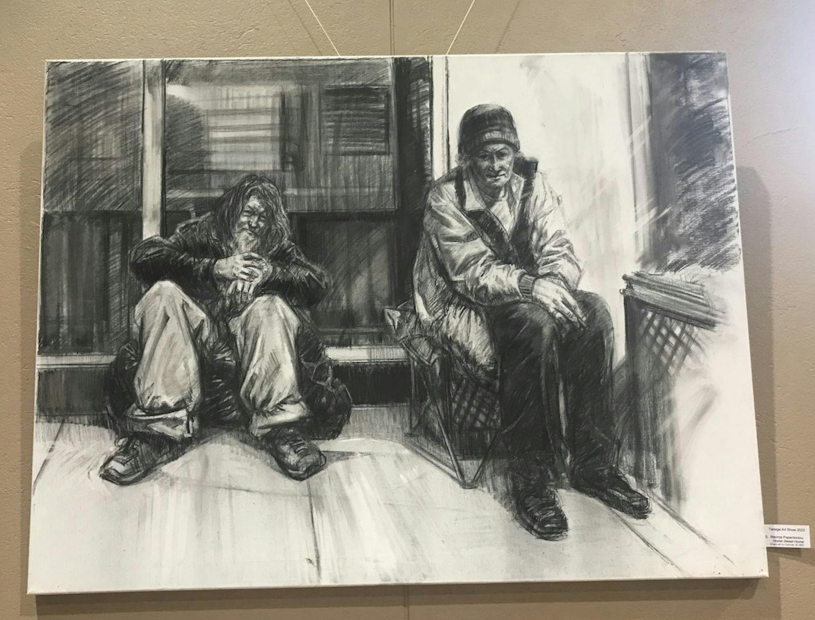 Taralga Art Show Pencil Drawing