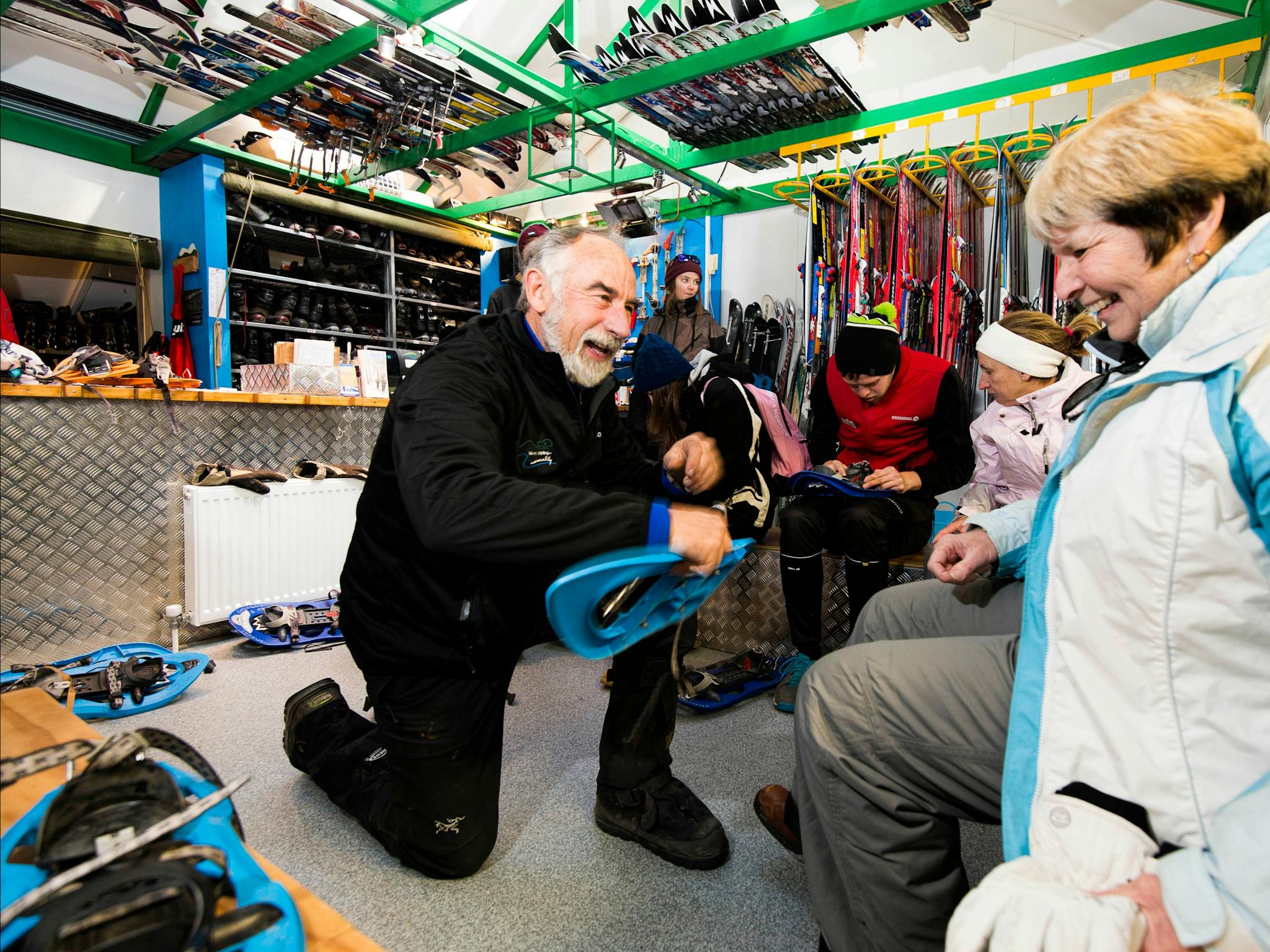 Equipment hire at Mt Stirling