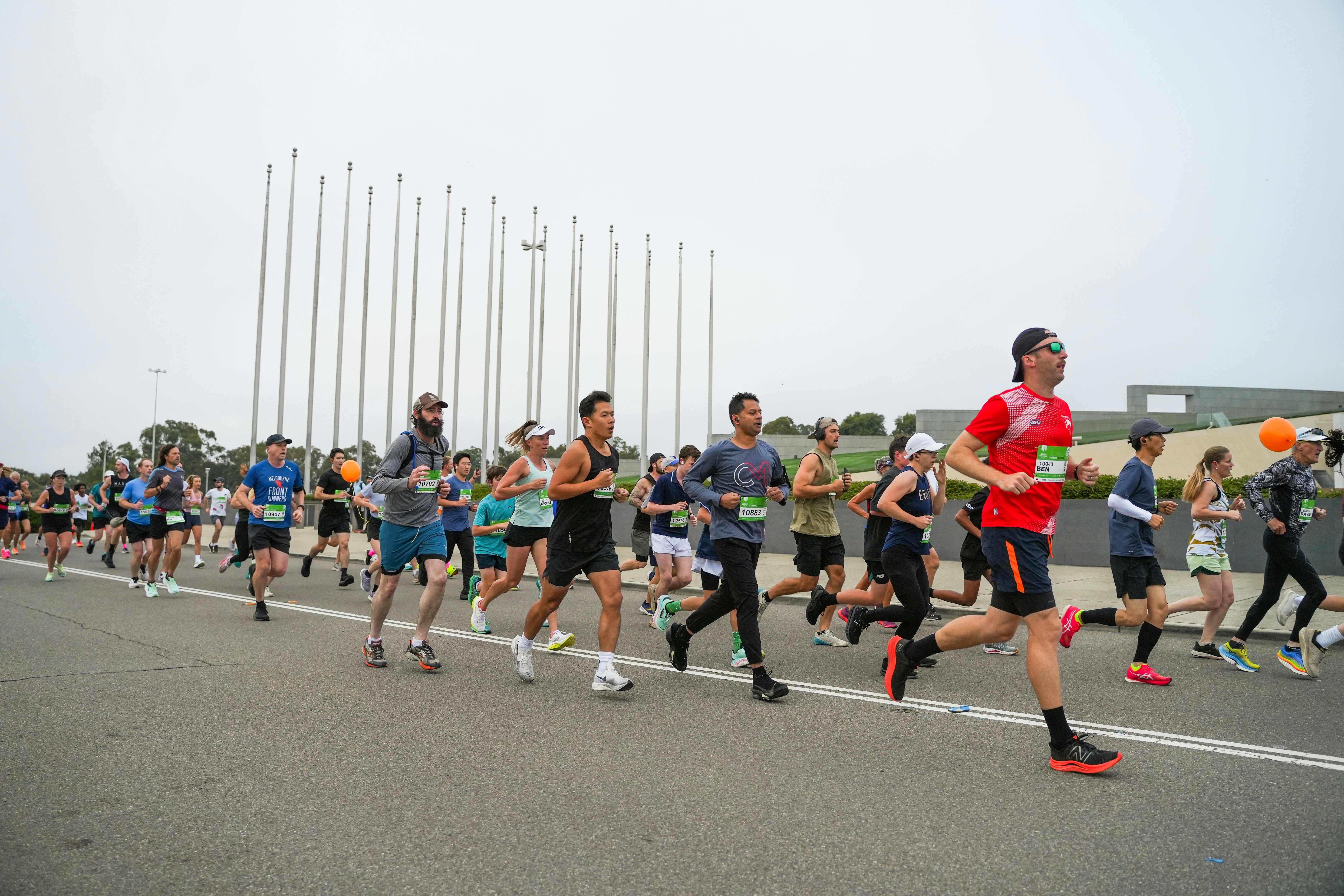 Runners in Canberra