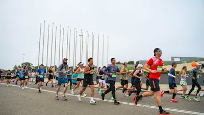 Runners in Canberra