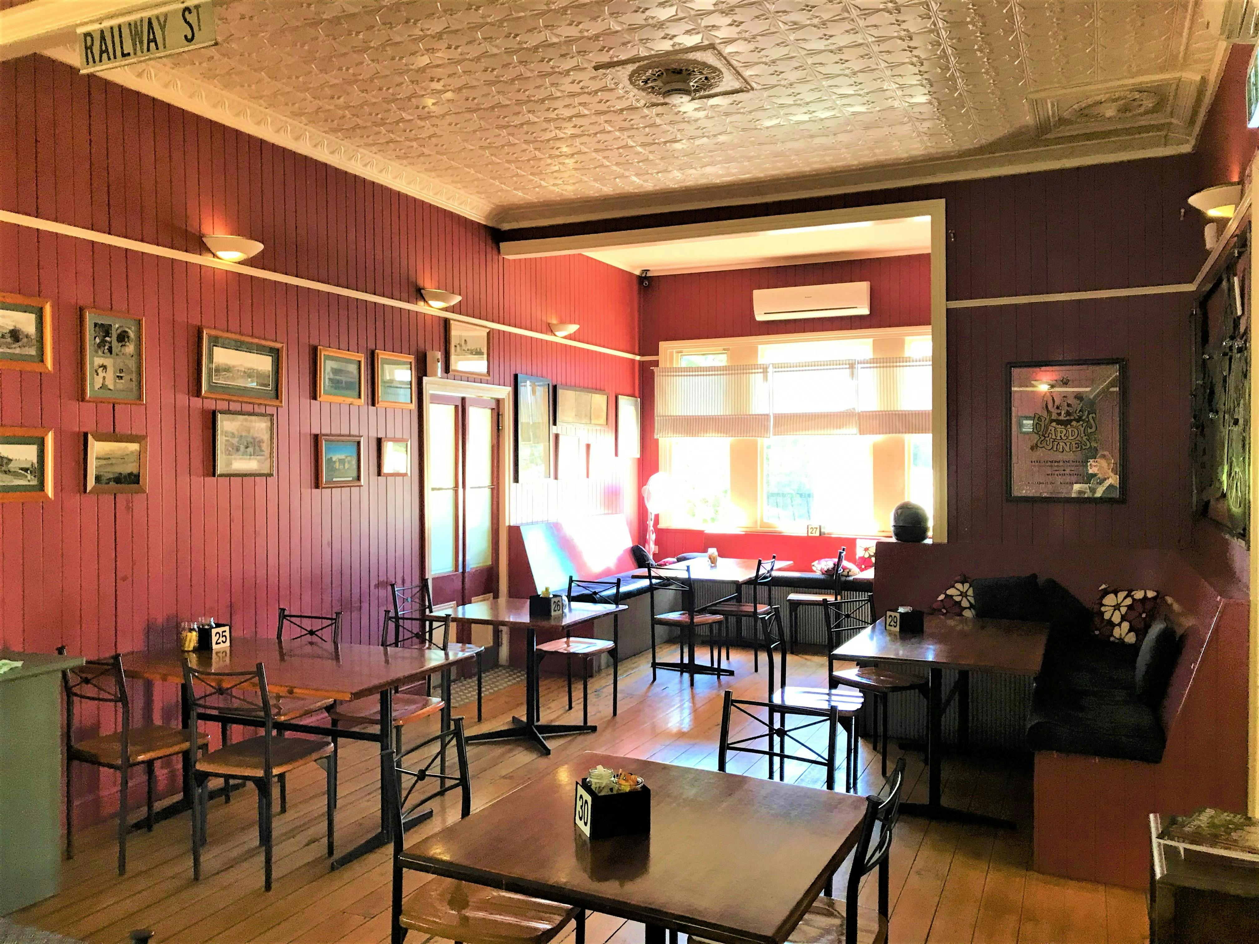 Inside Flavours Café Boonah
