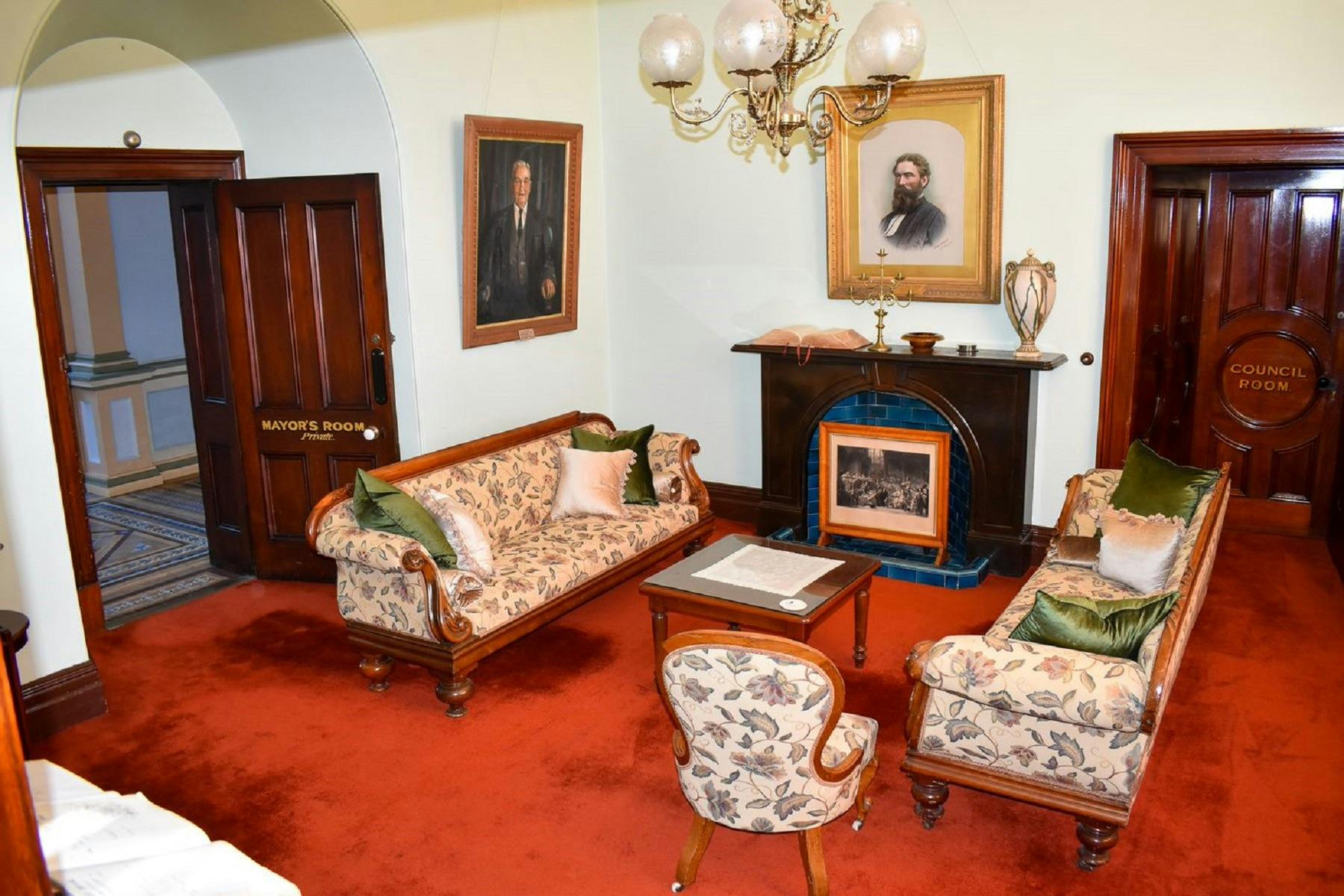 Ballarat Town Hall Mayors Room