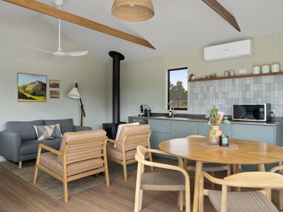 Kitchenette area in Banyandah Cottage