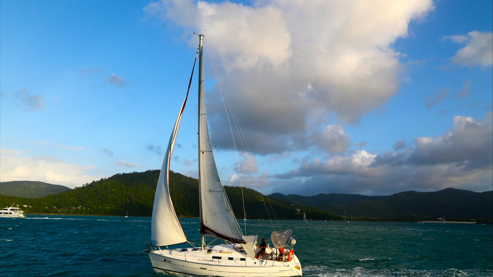 'Lazyitis' under sail