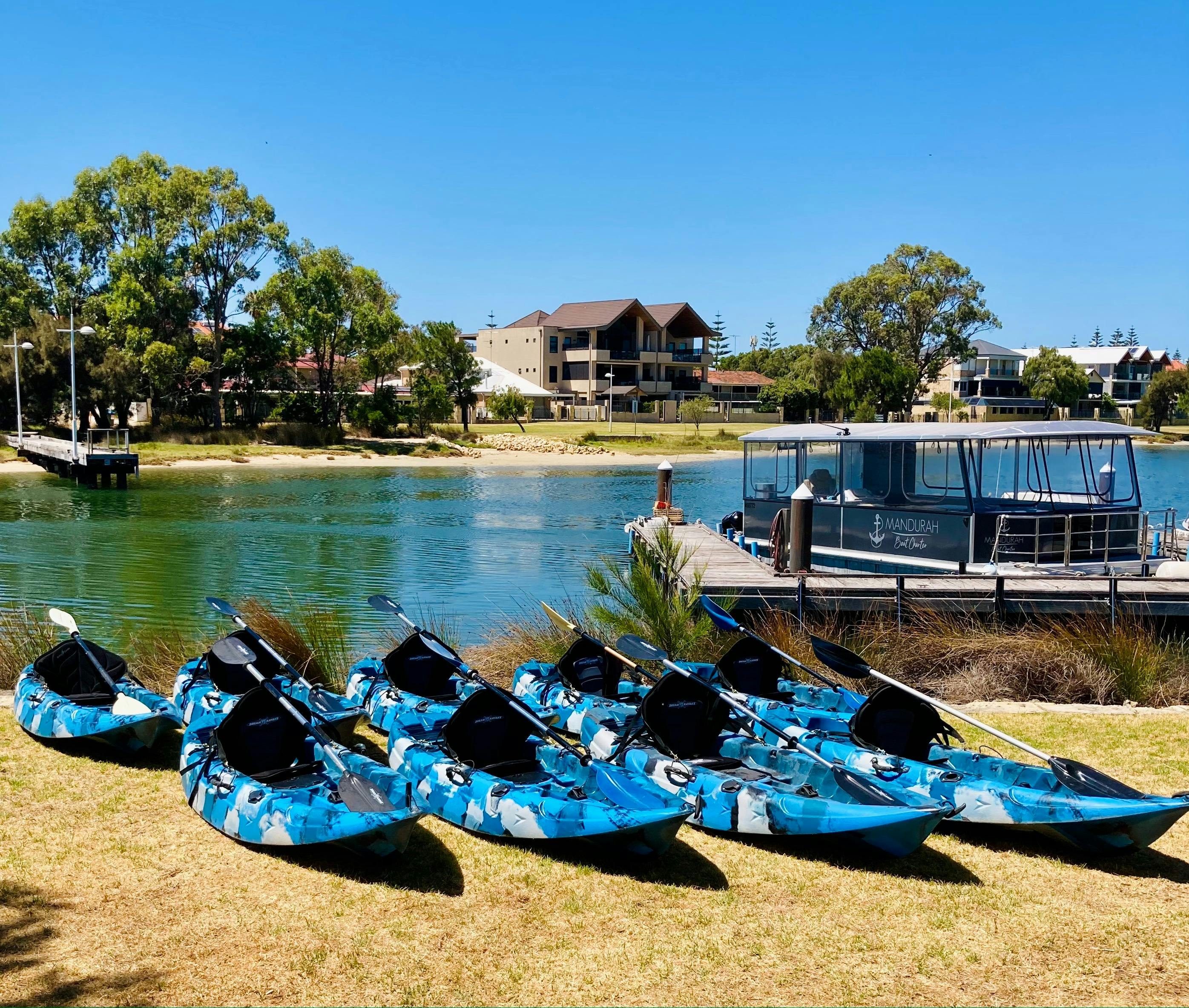 The fastest way to get on the water in Mandurah!
