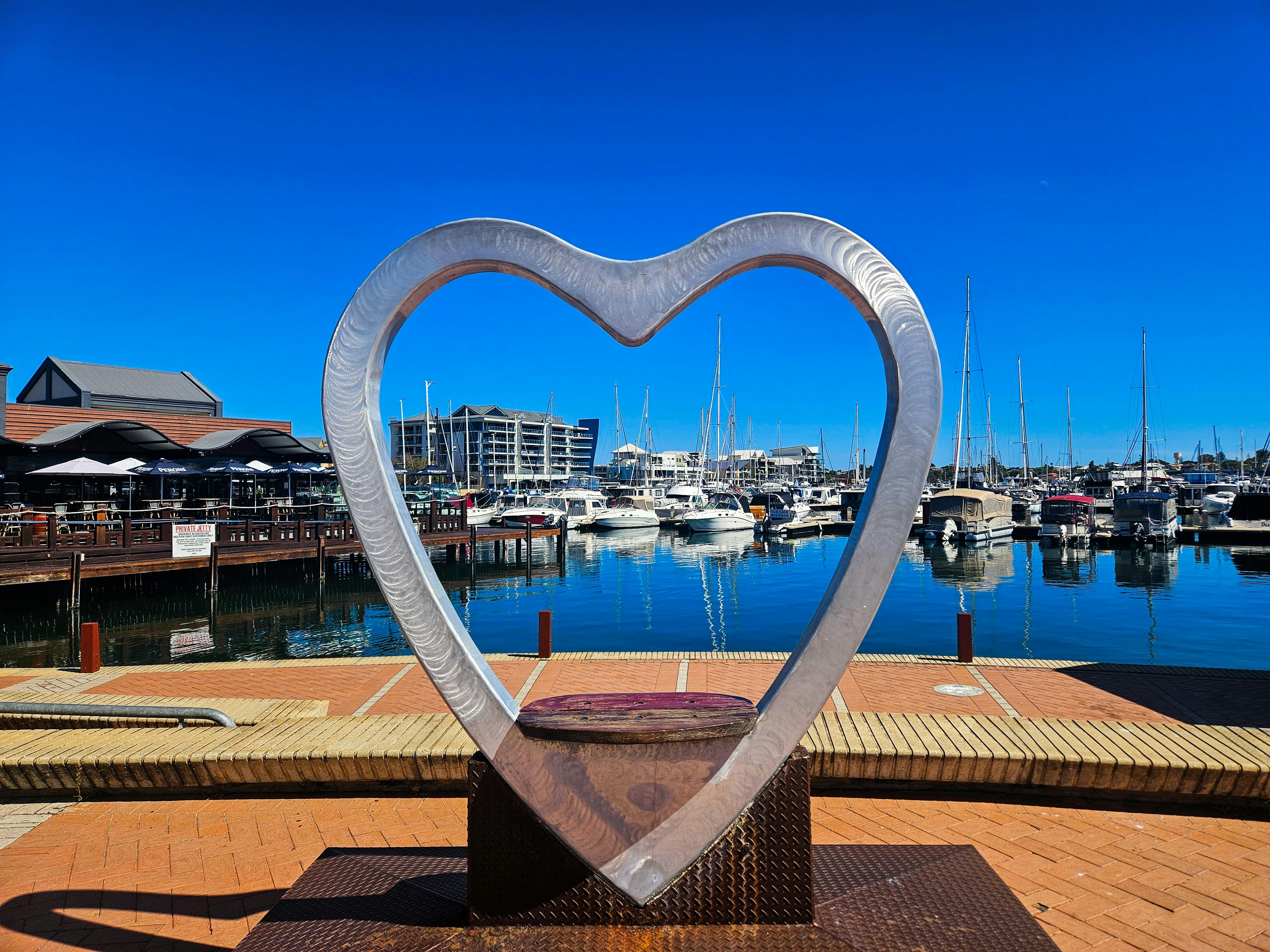 Heart Sculpture - Mandurah Art Trail