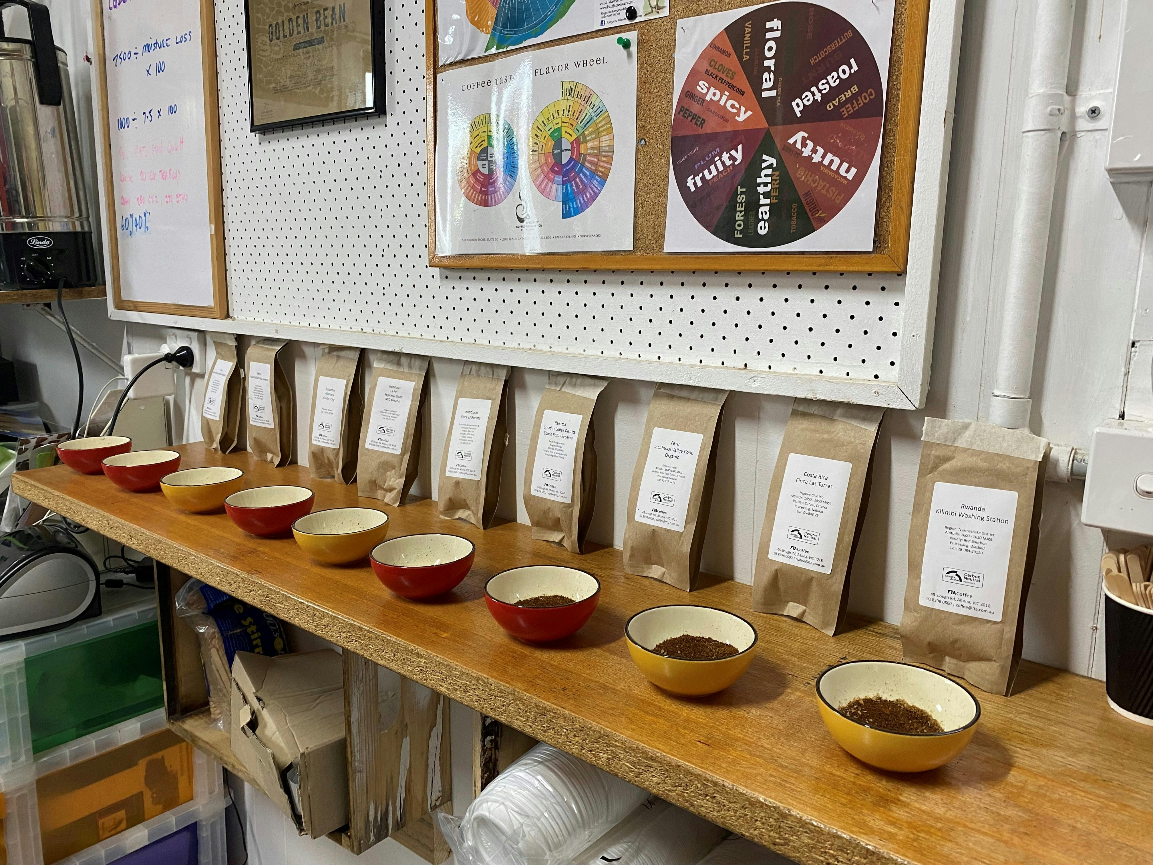 Kangaroo Island Coffee Roasters wholesale coffee bean supplies  in South Australia Award winners.