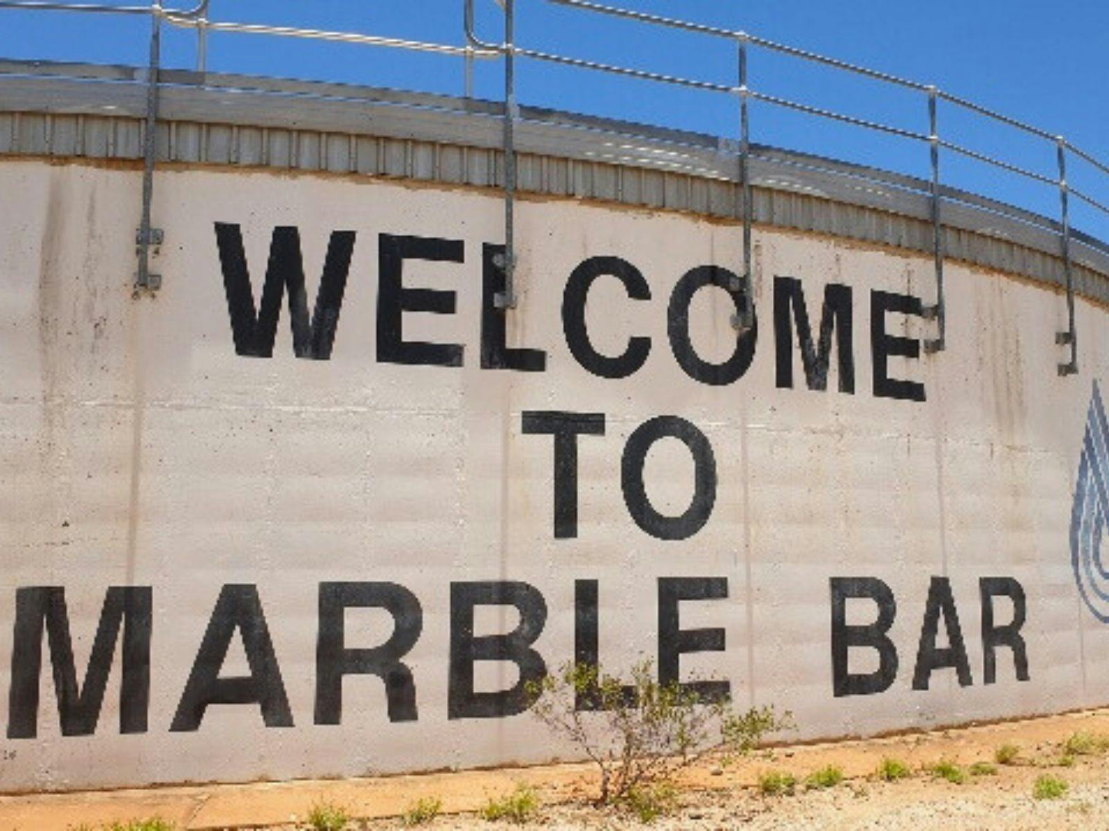 Water Tank Lookout - Welcome To Marble Bar