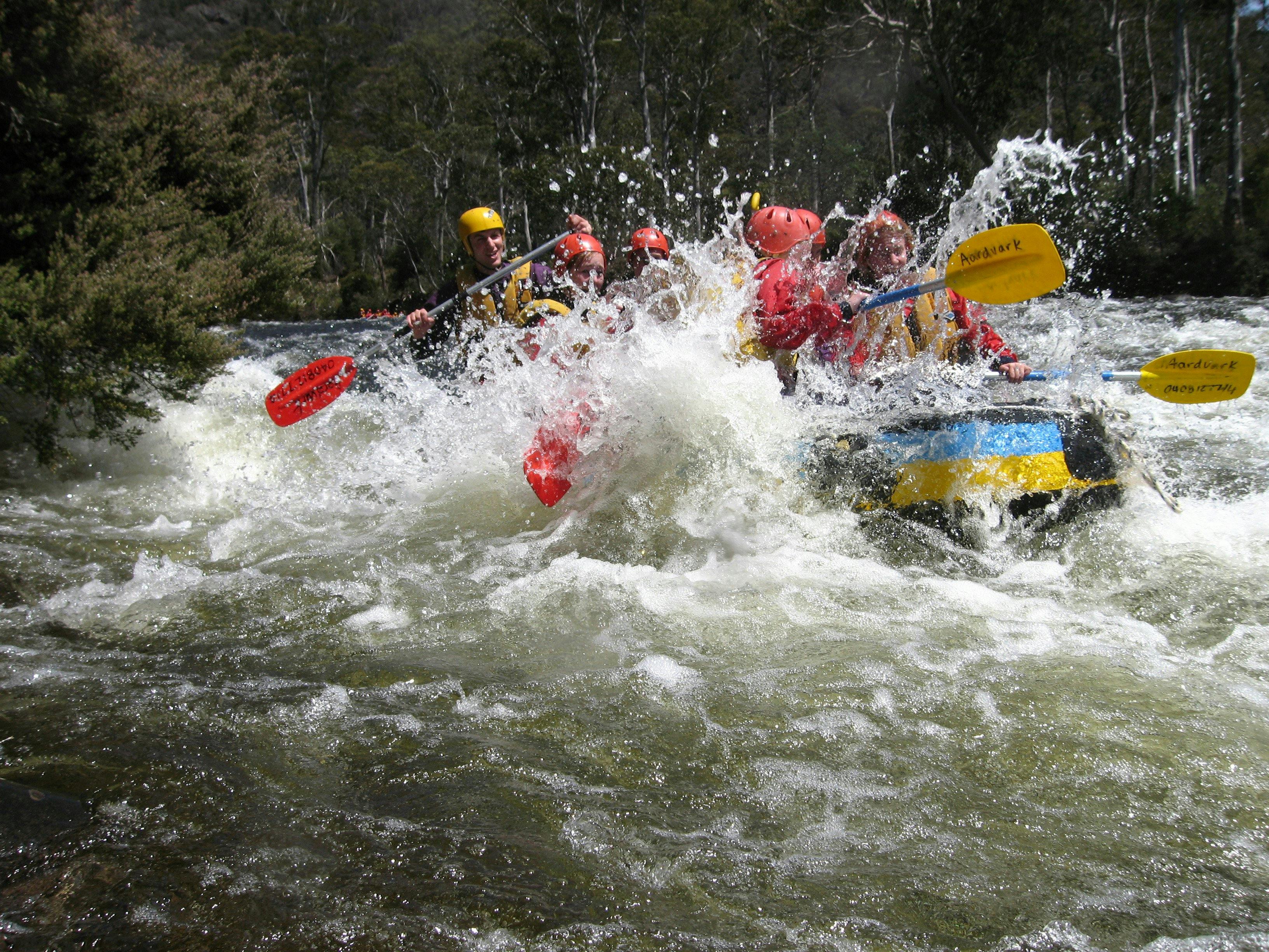 Rafting the Mersey River