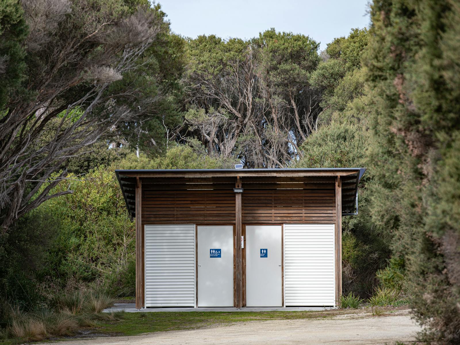 Yellow Beach Toilets