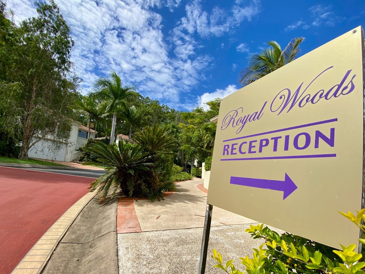 Reception Sign