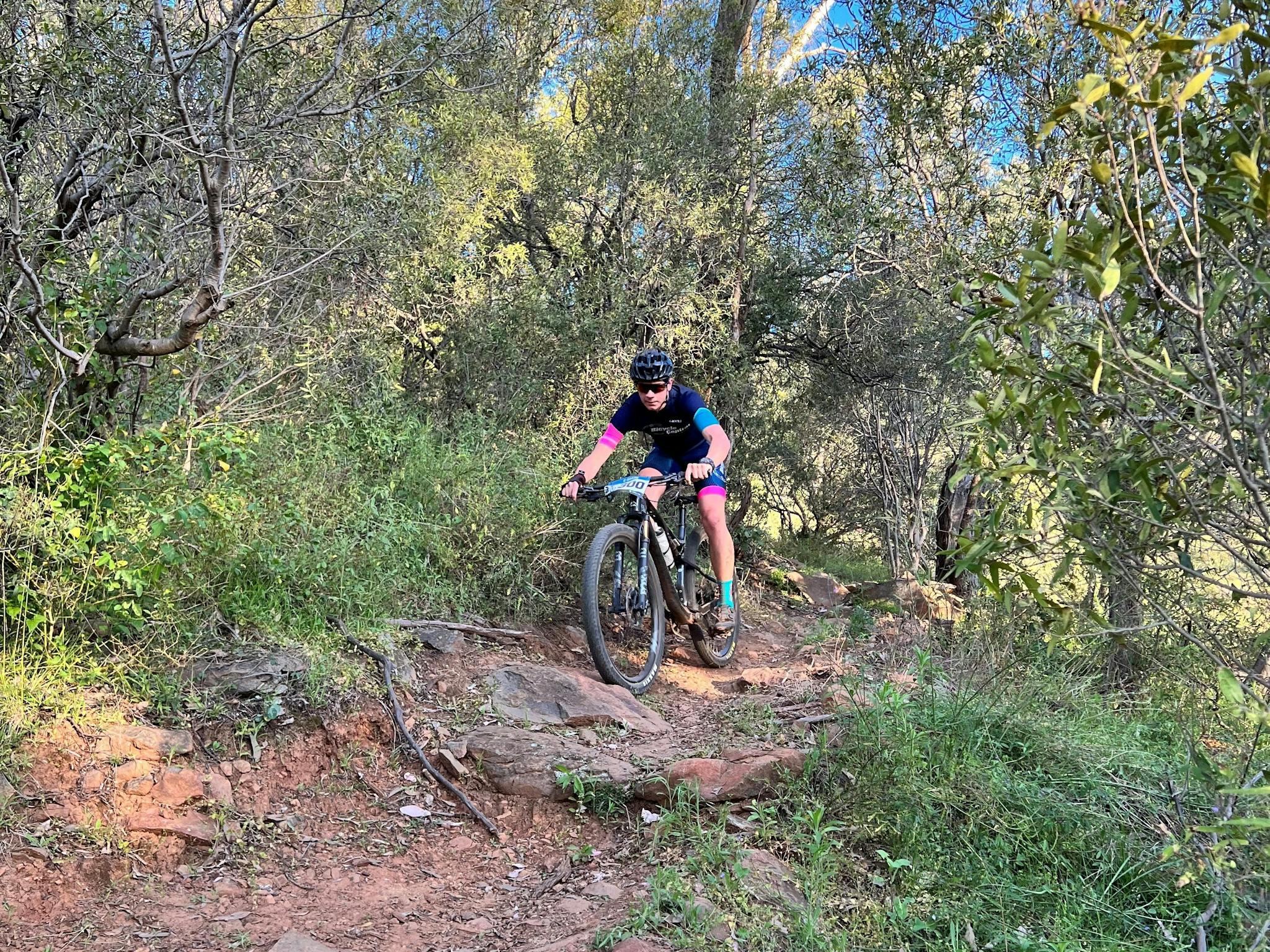 Photo of mountain bike rider