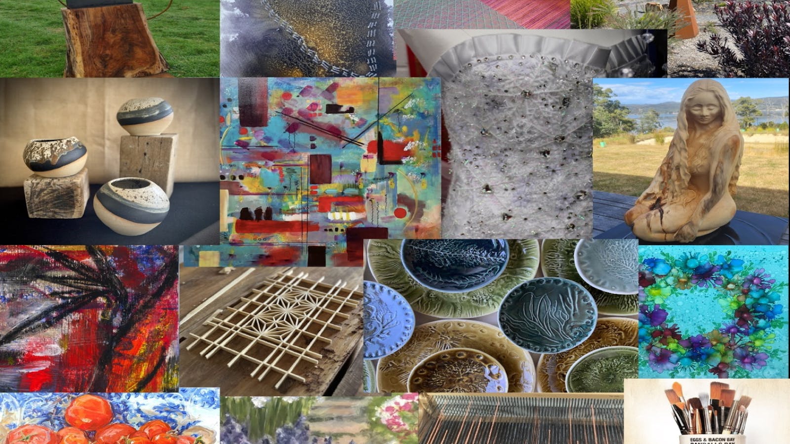 Work by artists and makers in the HVSAT