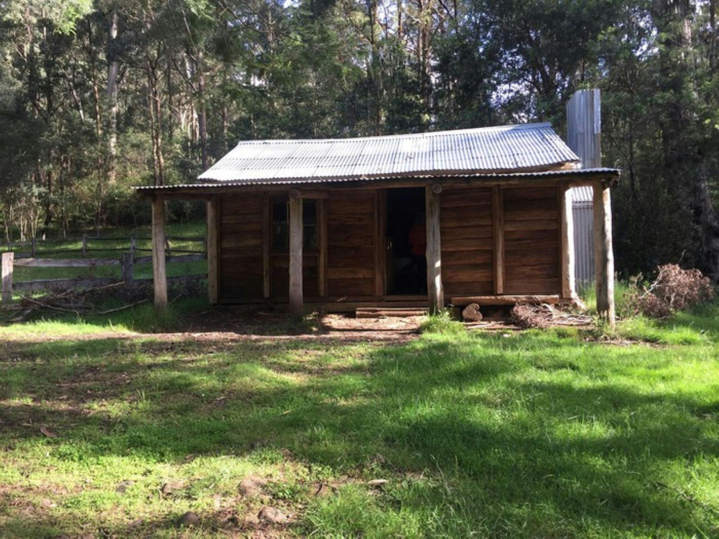 Front of Ritchie's Hut